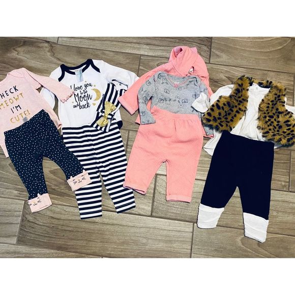 Carter's Other - Baby girl 6mo outfit bundle winter